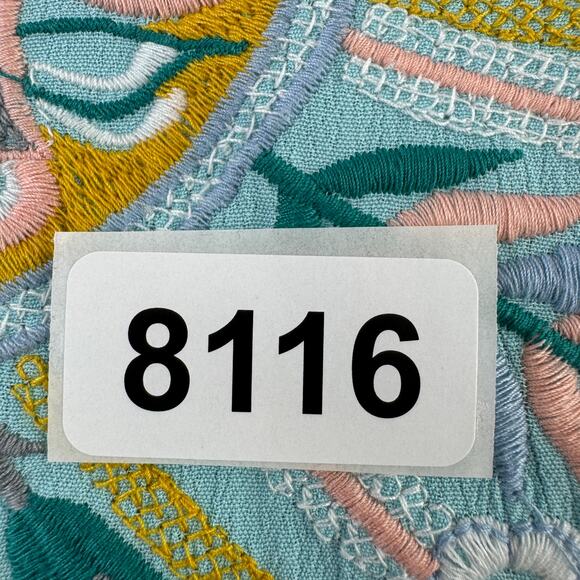 Soft Surroundings Blue River Island Embroidered Tunic 3/4 Sleeve Plus Size 2X - Picture 16 of 16